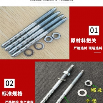 批發不銹鋼化學錨栓，倒錐形錨栓，熱鍍鋅化學錨栓