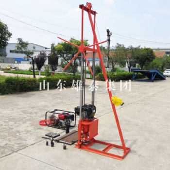 便捷式淺層物探取樣設(shè)備 家用小型鉆井機(jī) 工地樁基取芯鉆機(jī)