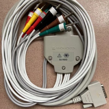 日本光電心電圖機導聯線BJ-963D