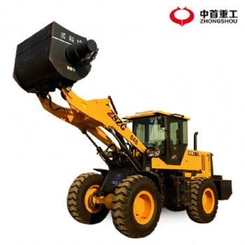 鏟車加裝混凝土攪拌斗攪拌鏟車一體機(jī)