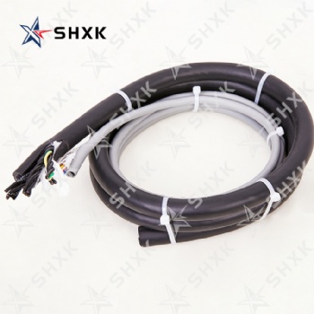 歐標電纜透明電纜H05VVC4V5-K電纜CE雙護套屏蔽電纜