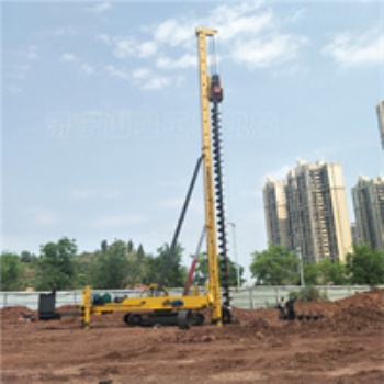 長(zhǎng)螺旋打樁機(jī) 履帶式抗浮錨桿鉆孔機(jī) 建筑打樁機(jī)