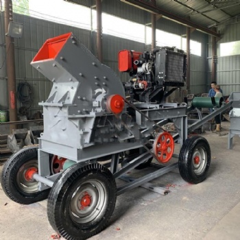 錘式破碎機 粉碎物料均勻 經久耐用 小型錘式制砂機