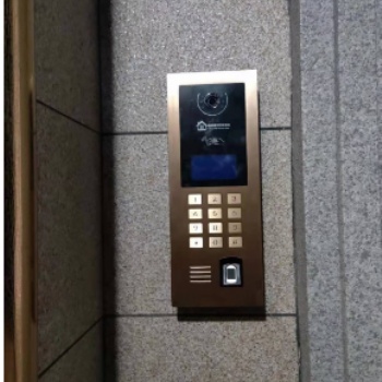 山東濰坊樓宇對講、門禁安裝
