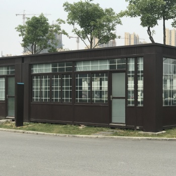 上海追優(yōu)廠家門衛(wèi)物業(yè)收費(fèi)亭值班室治安亭停車場收費(fèi)亭隔熱保安亭