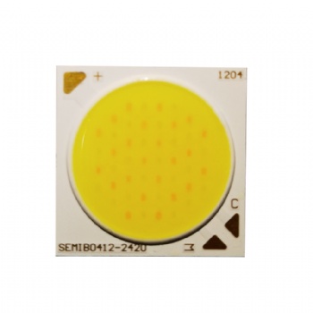 2424外形20發光面雙色COB光源30W36V大功率雙色智能LED燈珠
