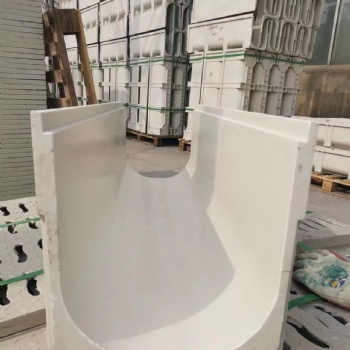 新型的成品樹脂排水溝 U型樹脂排水溝 抗壓 抗凍 抗腐蝕 環保壽命長 抗高溫 排水效率高 水流動性強