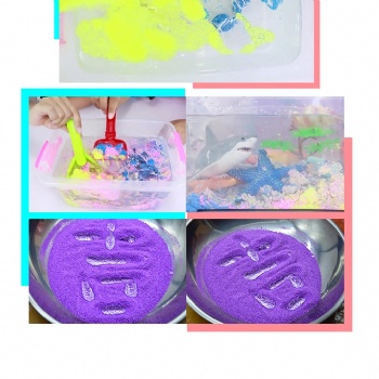 宏夢批發(fā)神奇魔術(shù)沙 不濕沙 魔力沙 兒童娛樂砂