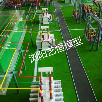 變電站工藝流程模型 發電、輸變電工程模型