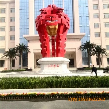 現(xiàn)代城市地標(biāo)性不銹鋼抽象雕塑擺件廠家
