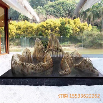 現(xiàn)代城市不銹鋼假山雕塑 商場(chǎng)不銹鋼假山雕塑擺件