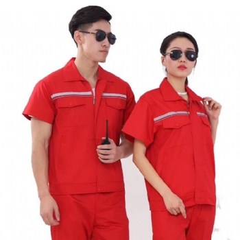青島開(kāi)發(fā)區(qū)職業(yè)工裝廠服定做平度長(zhǎng)短袖工作服勞保服加工定做