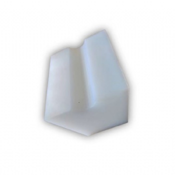 礦井天輪襯塊橡膠塊礦用絞車(chē)天輪提升機(jī)導(dǎo)向輪膠塊塑料襯墊