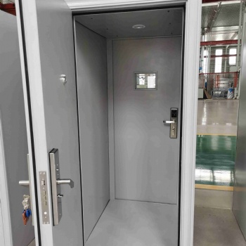 鑫瑞隆銀行鋼制安全互鎖門防尾隨門聯(lián)動門 人臉識別