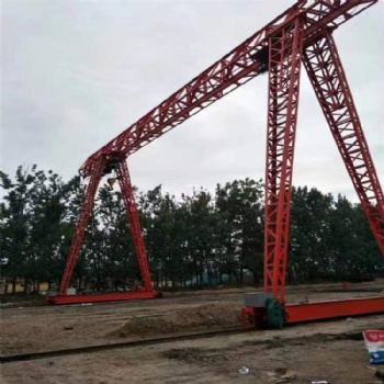出售32噸小型起重機(jī) 包廂龍門(mén)吊 5噸花架地航 二手3噸單梁行車(chē) 舊軌道