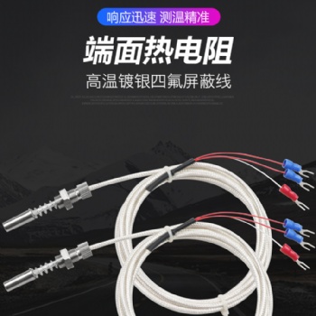 機(jī)器配件端面熱電阻-軸瓦測(cè)溫探頭-螺紋-高精度-反應(yīng)快華辰康儀器儀表