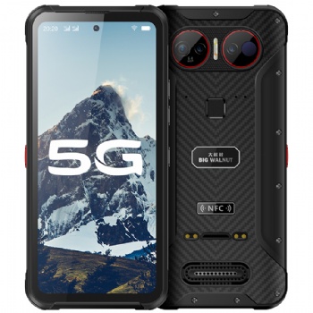 大核桃5G全網(wǎng)通智能三防手機(jī) 機(jī)場鐵路公網(wǎng)對講手持巡檢防水手機(jī)8+256G