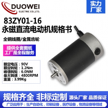 83ZY01-16永磁直流電動(dòng)機(jī)