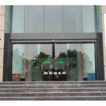 佛山南海電動感應門廠家，自動玻璃門維修安裝，電動門工程