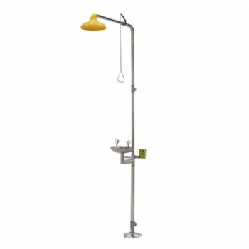 實(shí)驗(yàn)室臺(tái)式洗眼器工業(yè)用緊急移動(dòng)沖眼器立式便攜式單口洗眼器