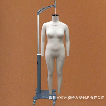 深圳板房女裝裁剪模特-深圳立體試衣人臺