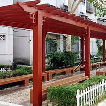 蘭州木廊架-木花架廠家