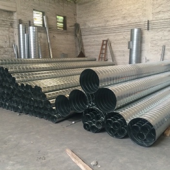 佛山銘流鍍鋅螺旋管道工業(yè)防腐蝕排氣304不銹鋼螺旋管道