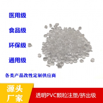 廠家**批發吸盤料透明PVC塑料粒注塑料軟質透明**吸盤顆粒