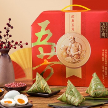 五芳齋粽子禮盒，端午好禮，美味傳承，團(tuán)購批發(fā)價(jià)