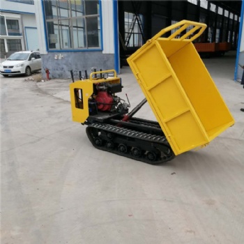履帶式運(yùn)輸車(chē) 手扶履帶拖拉機(jī) 小型水田運(yùn)輸自卸車(chē)