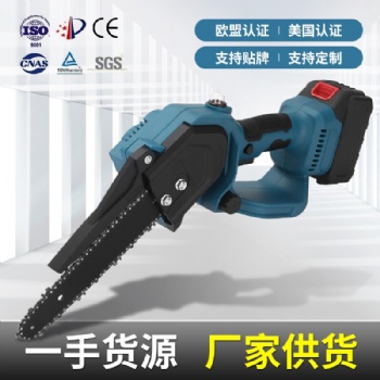 廠家直供電鏈鋸，針對粗枝，枯枝應對自如，單手鋸