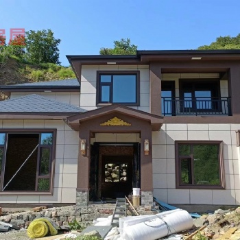 衡水輕鋼別墅廠家 搭建中式鋼結(jié)構(gòu)房屋牢固美觀抗震