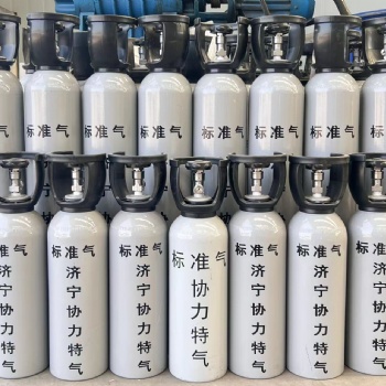 濟寧協(xié)力氣體 供應(yīng)貴州安順 氮中一氧化碳標準氣體 多組分標氣