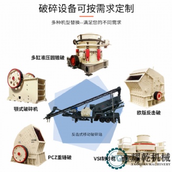 移動破碎機 車載歐版鄂式破碎機 城市建筑垃圾破碎篩分設備