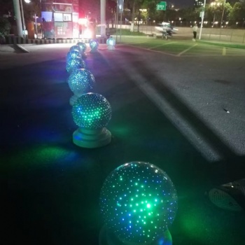 發(fā)光障礙球，發(fā)光止車石