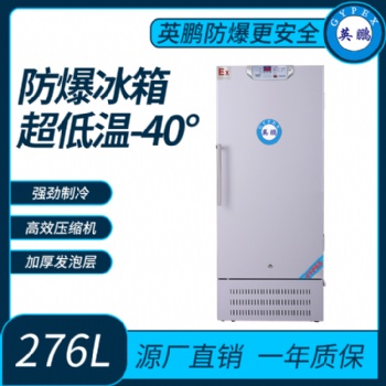 血戰(zhàn)生物低溫40攝氏度 防爆冰箱276L