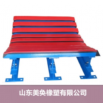 輸送機(jī)落料緩沖床廠(chǎng)家 淮南鋼廠(chǎng)皮帶機(jī)緩沖滑槽拖床