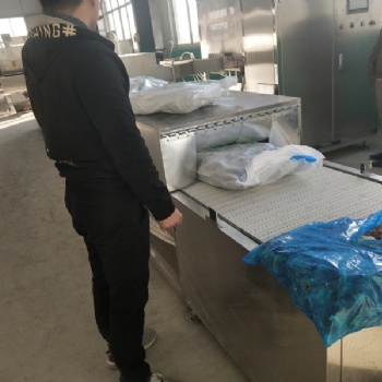 大功率隧道式微波解凍設(shè)備,解凍不化凍