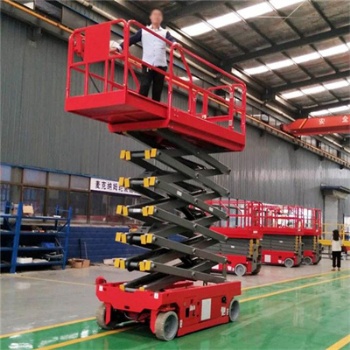 12米全自動升降機 8米高空作業(yè)登高車 移動剪叉式升降平臺