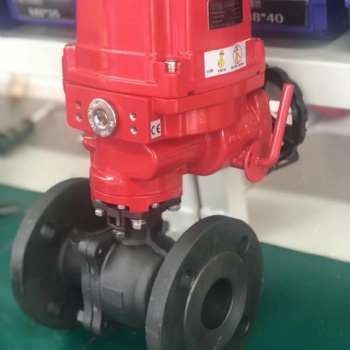 智能開關(guān)電動碳鋼球閥 一體式智能法蘭硬密封球閥