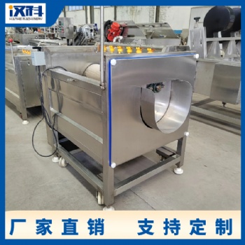 1000型毛輥清洗機 去雜清洗機 胡蘿卜去皮機