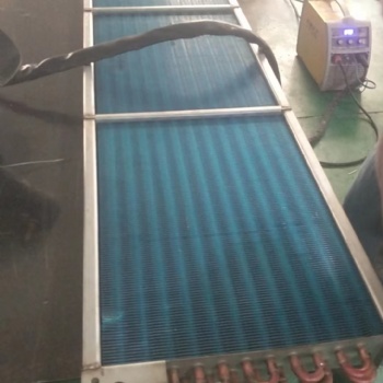卡特裝載機空調維修冷凝器,CAT空調冷凝器帶絲款