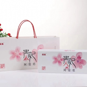 貴妃生產(chǎn)還玉牌木盒300克阿膠糕