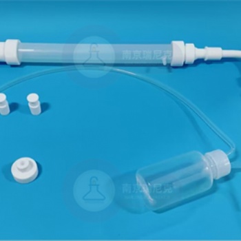 多樣式組合耐強(qiáng)腐蝕PFA材質(zhì)冷凝回流裝置可制備提純氫氟酸