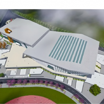各類學校校園景觀效果圖設計