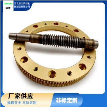 湖南供應(yīng)蝸輪蝸桿批量加工-銅蝸輪訂做-精密蝸輪蝸桿生產(chǎn)廠家-京齒高新機(jī)械制造