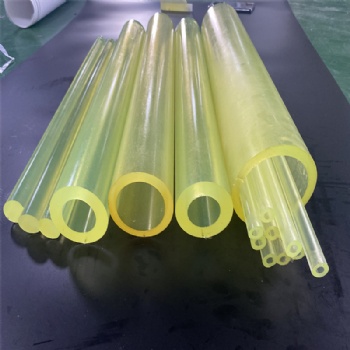 聚氨酯板棒材 優(yōu)力膠黃色pu棒耐磨 牛筋棒高彈性聚氨酯制品