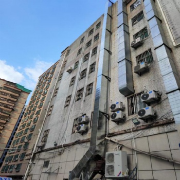 深圳鑫旺酒店酒樓餐館餐飲通風管道加工廠家安裝排煙管道工程