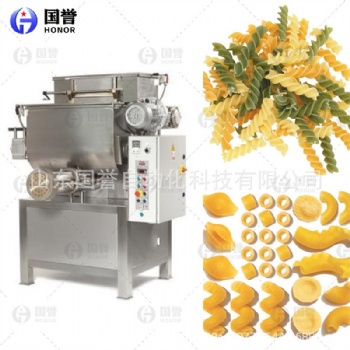 工廠(chǎng)斜切通心粉螺旋意面加工設(shè)備 空心管通心粉生產(chǎn)線(xiàn)