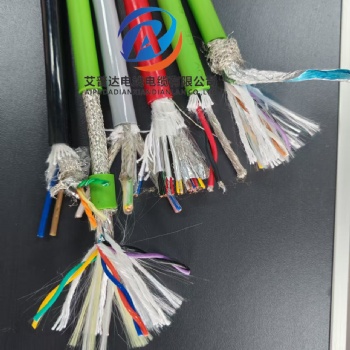 通信信號拖鏈電纜，雙絞屏蔽 ，信號傳輸強 耐彎曲 耐磨